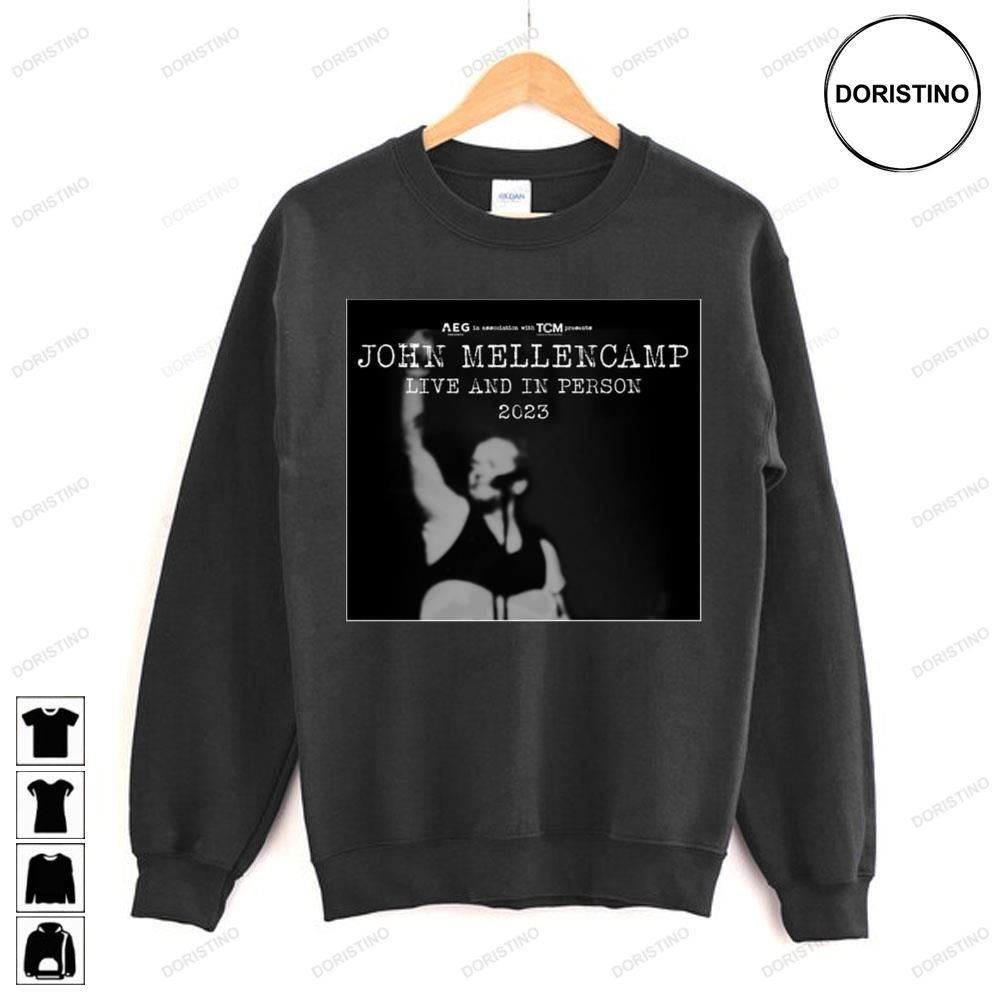 John Mellencamp Live And In Person Limited Edition T-shirts